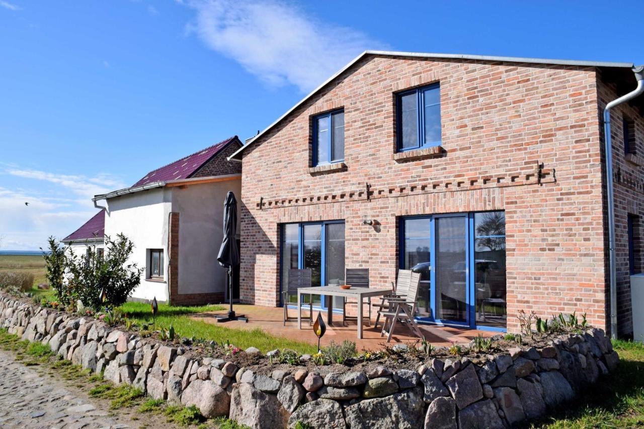 Ferienhaus zum Boddenstrand mit Kamin Groß Zicker Exterior foto