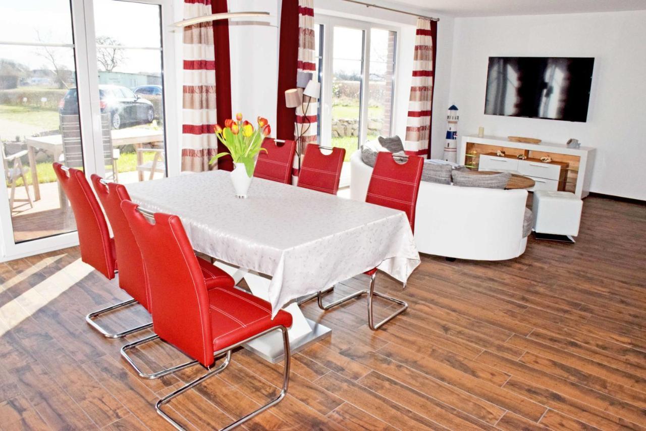 Ferienhaus zum Boddenstrand mit Kamin Groß Zicker Exterior foto